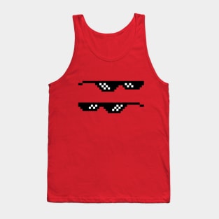 Deal with it glasses Tank Top